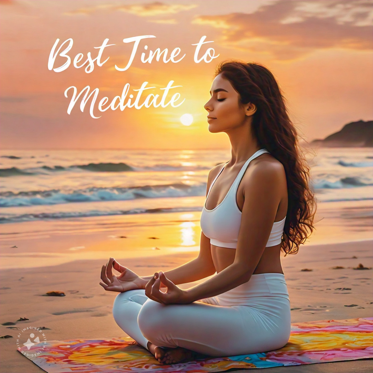 The best time to meditate is early in the morning 